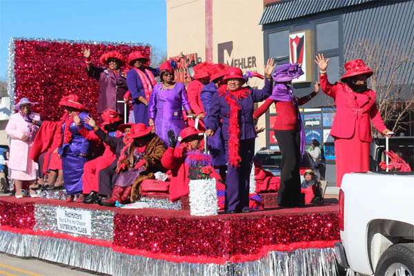Red Hats at MLK Parade