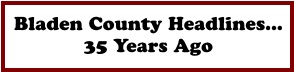 Bladen County Headlines... 35 Years Ago