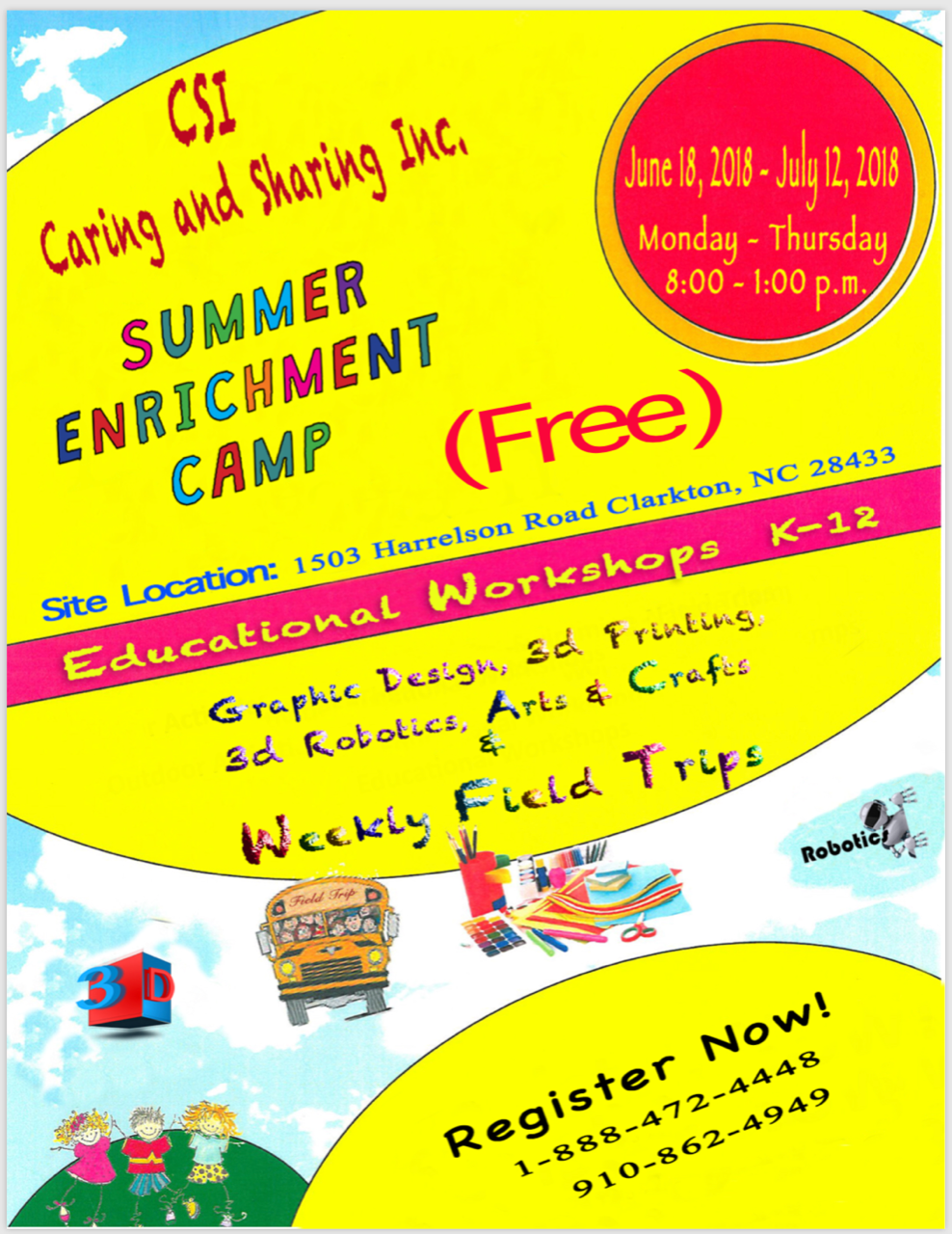 CSI Summer Enrichment Camp