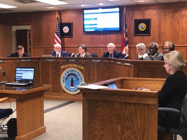 Bladen County Commissioners Recognize Retirements Receive Update