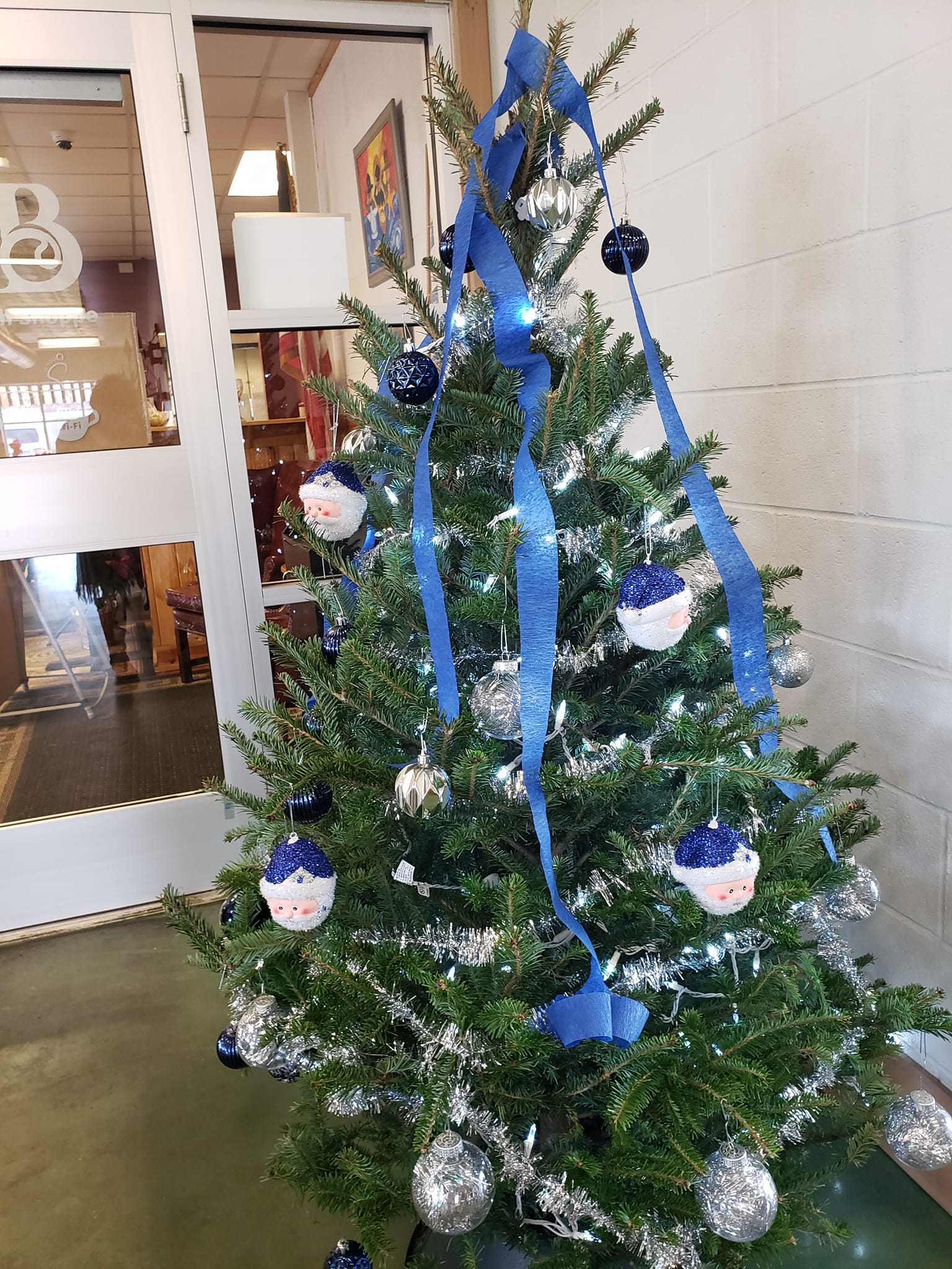 Christmas Tree at Cape Fear Farmer's Market 1