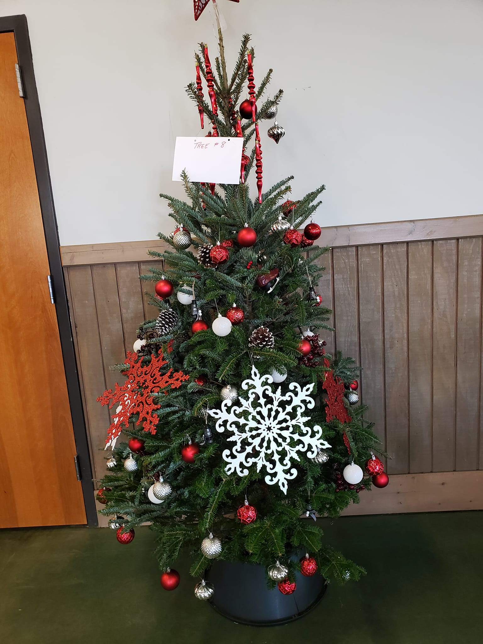 Christmas Tree at Cape Fear Farmer's Market 3