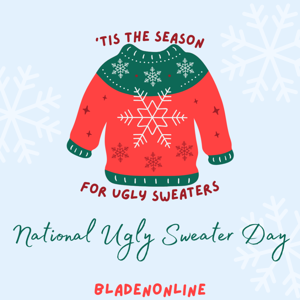 Time to Get Ugly… It’s National Ugly Sweater Day